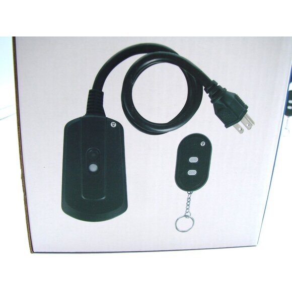 NEW Lot 2 DEWENWILS Outdoor Remote Control Outlets Plug In Lights Holiday Safety - Picture 6 of 9